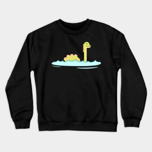 Dino in lake Crewneck Sweatshirt